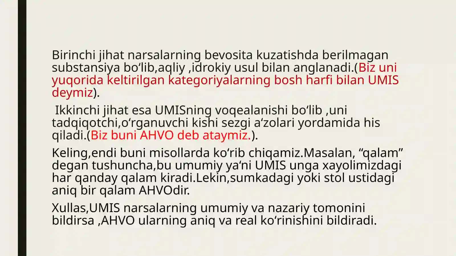 Til,lison,nutq munosabati.UMIS va AHVO 4