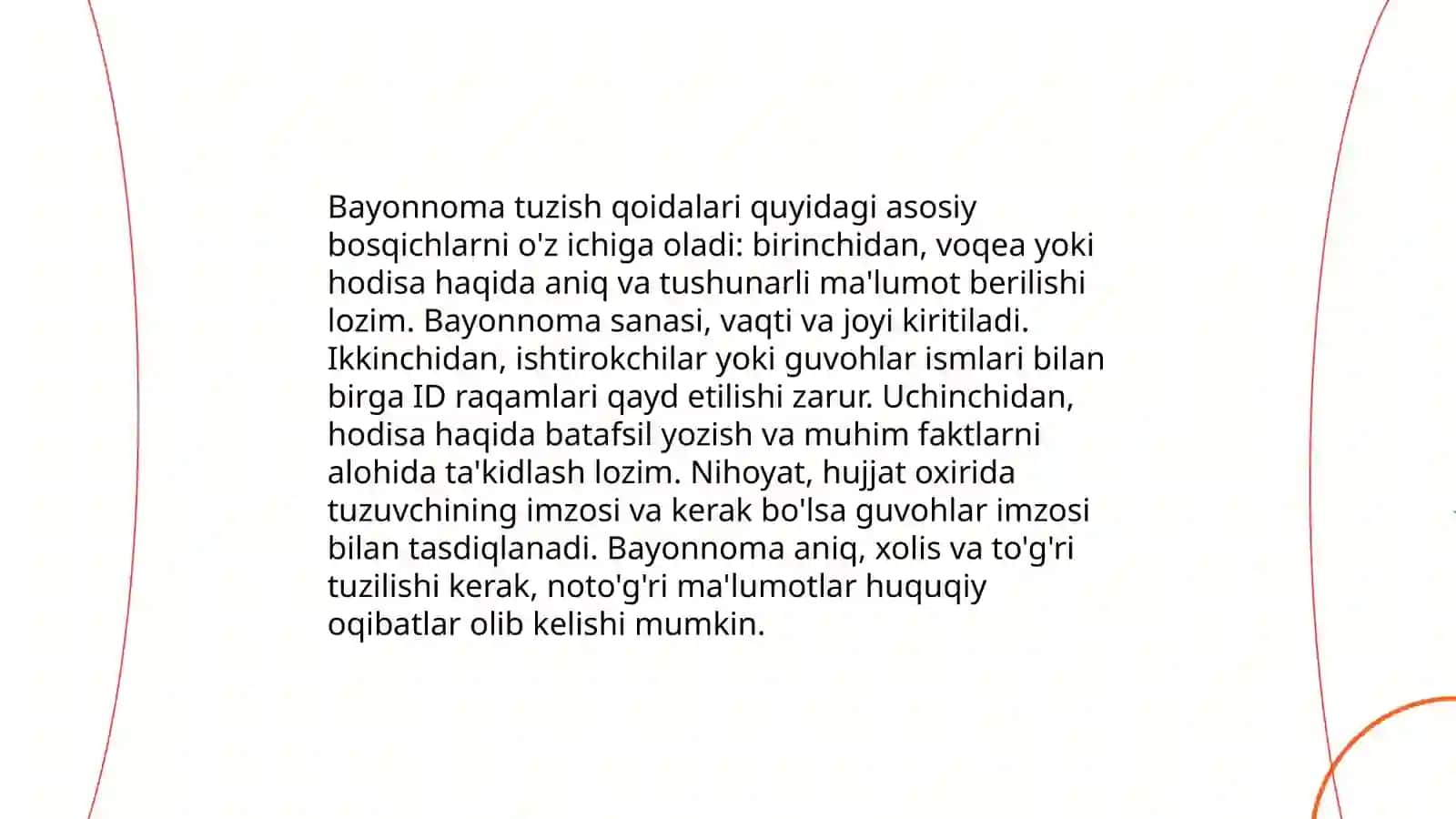 Davlat Tilida Ish Yuritish Fanidan Taqdimot Ishi 4