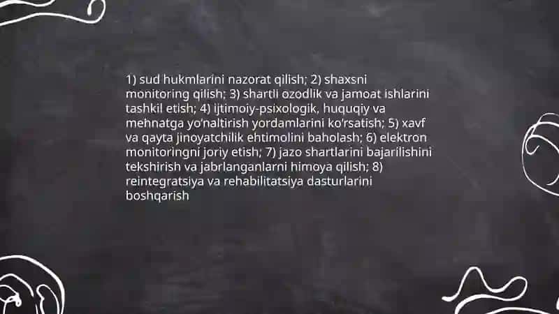 Jamiyatdan ajratish bilan bog‘liq bo‘lmagan jazolarni ijro etish 4