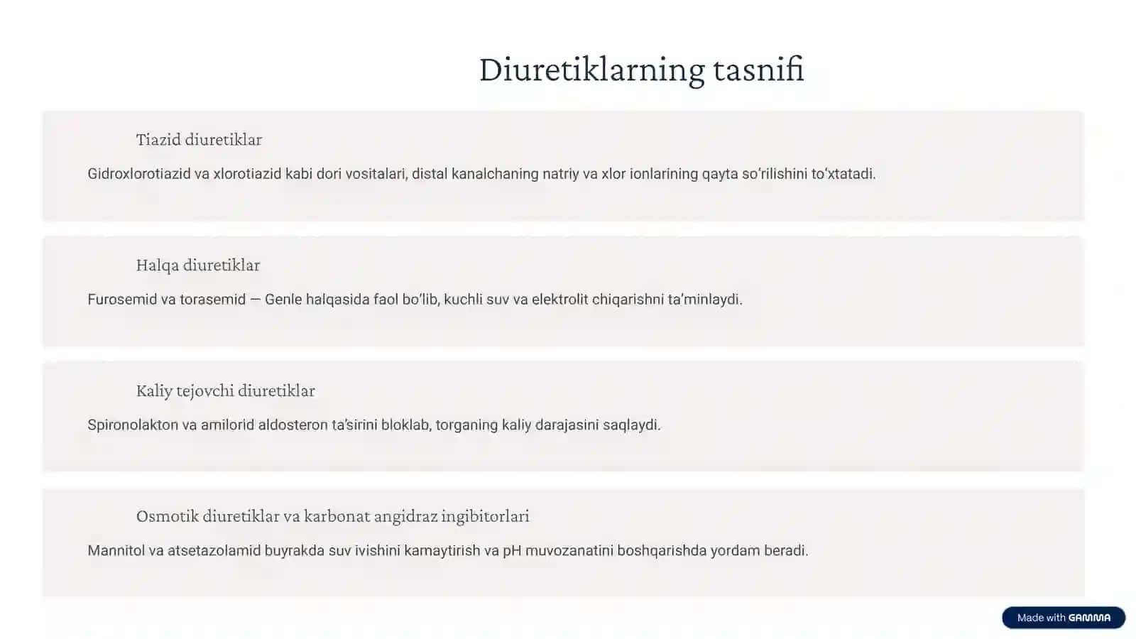 Diuretik dori vositalari 4