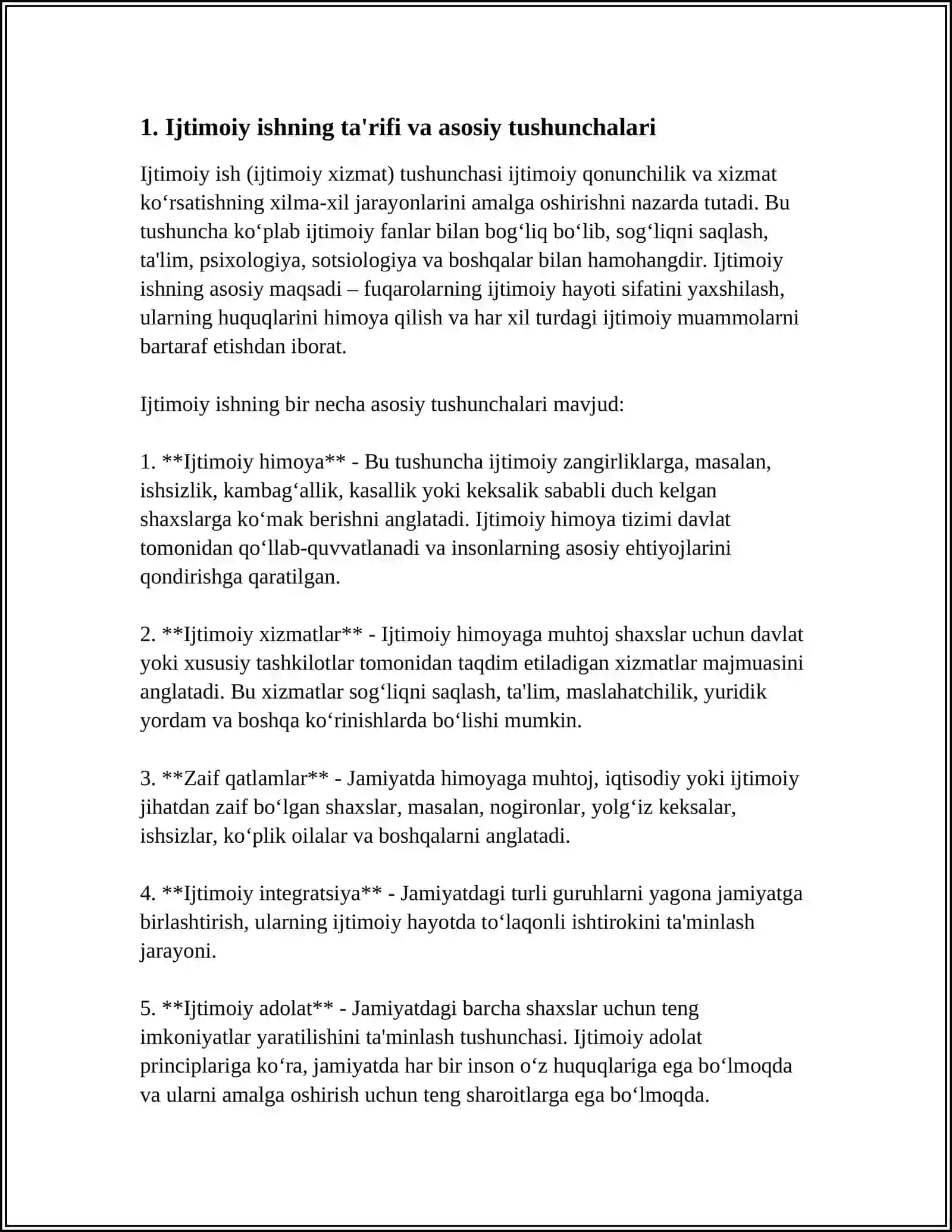 ÒZBEKISTONDA IJTIMOIY ISHGA DOIR ISLOHATLARNING MAZMUN MOHYATI 4