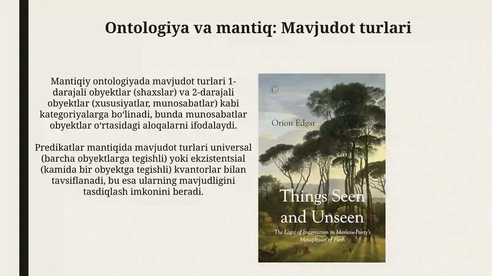 Ontologiya borliq falsafasivamantiqi 4