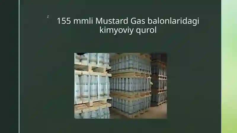 Kimyoviy qurollar 4