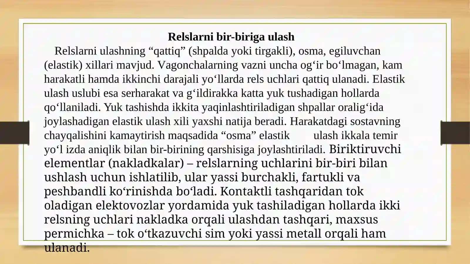 Tеmiryo‘llаrni ta’mirlаsh 4