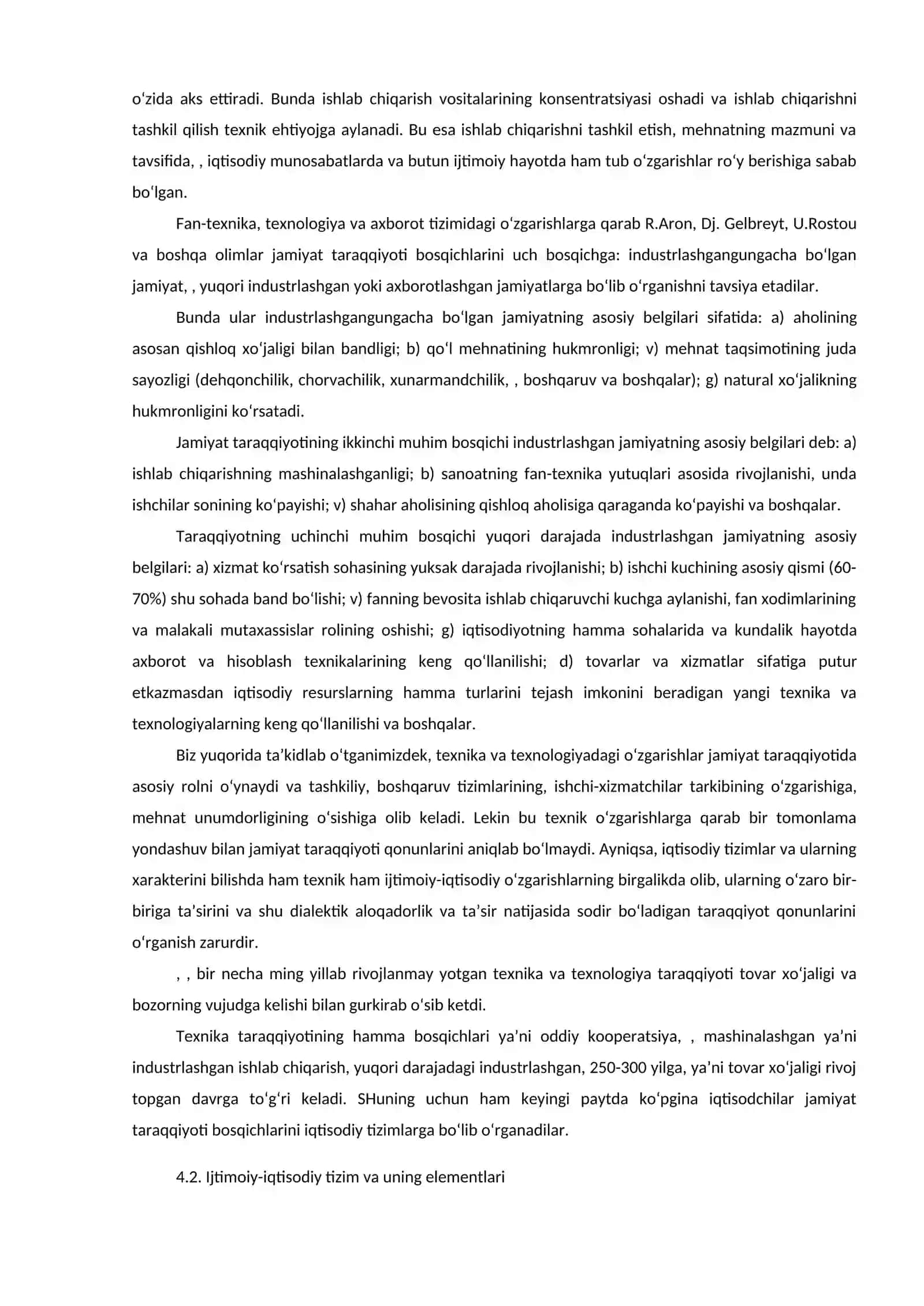 IJTIMOIY-IQTISODIY TIZIMLAR VA ULARNING XUSUSIYATLARI 4