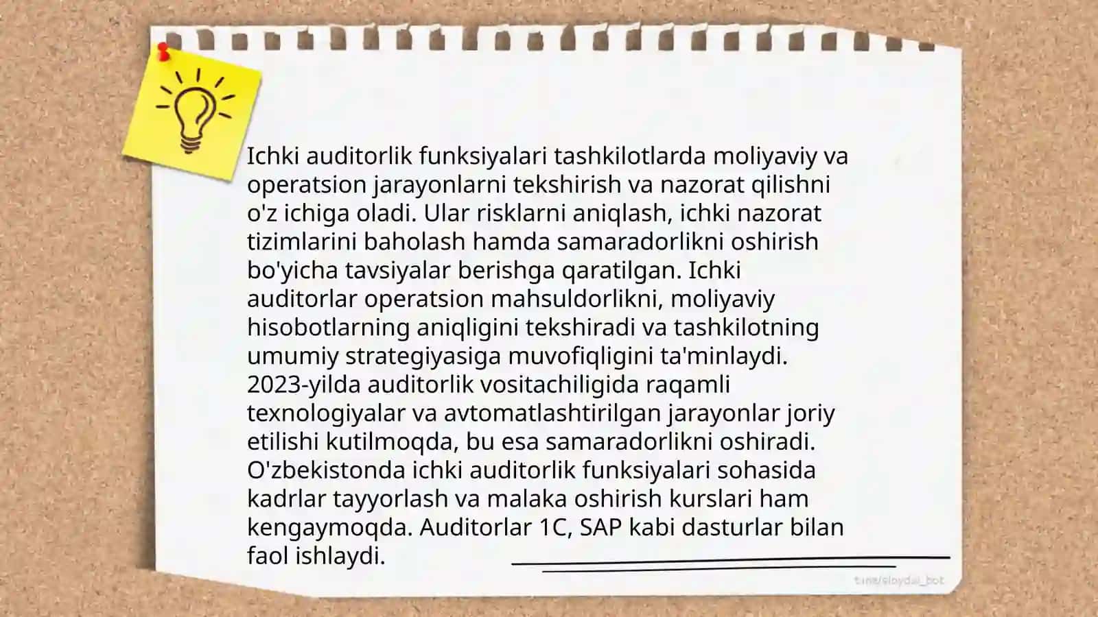 Auditorlik tekshiruvi 4