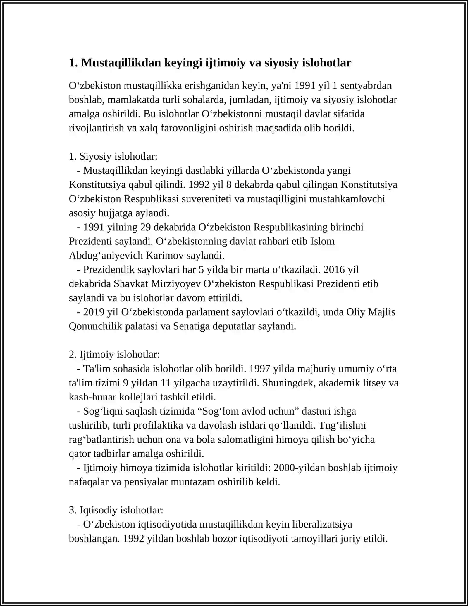 QAYTA QURIW JILLARINDA OZBEKISTANDAGI SOCIALLIQ-SIYASIY JAGDAYI 4