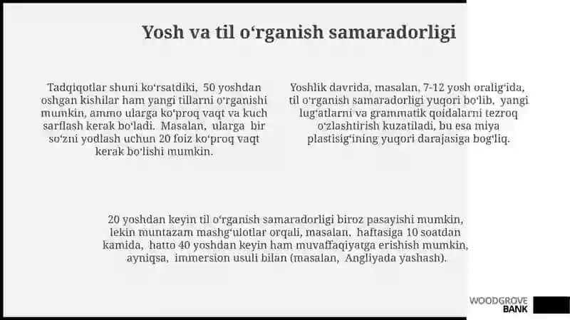 Yoshga bogʻliq oʻrganish xususiyatlari 4