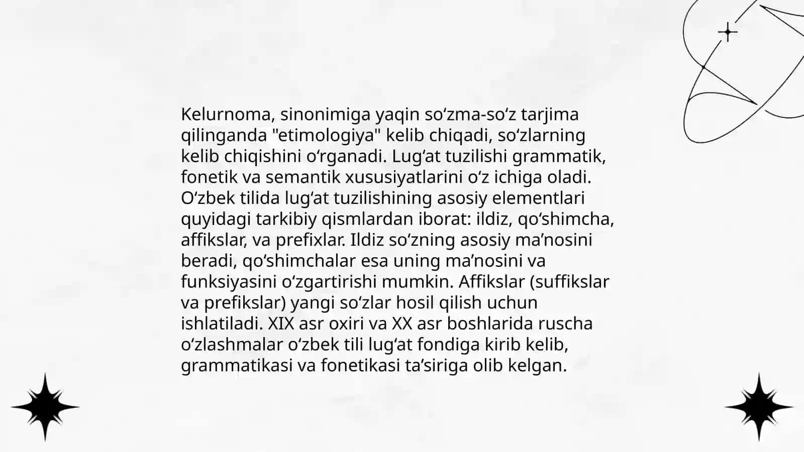 Kelurnoma - so‘zning kelib chiqishi 4