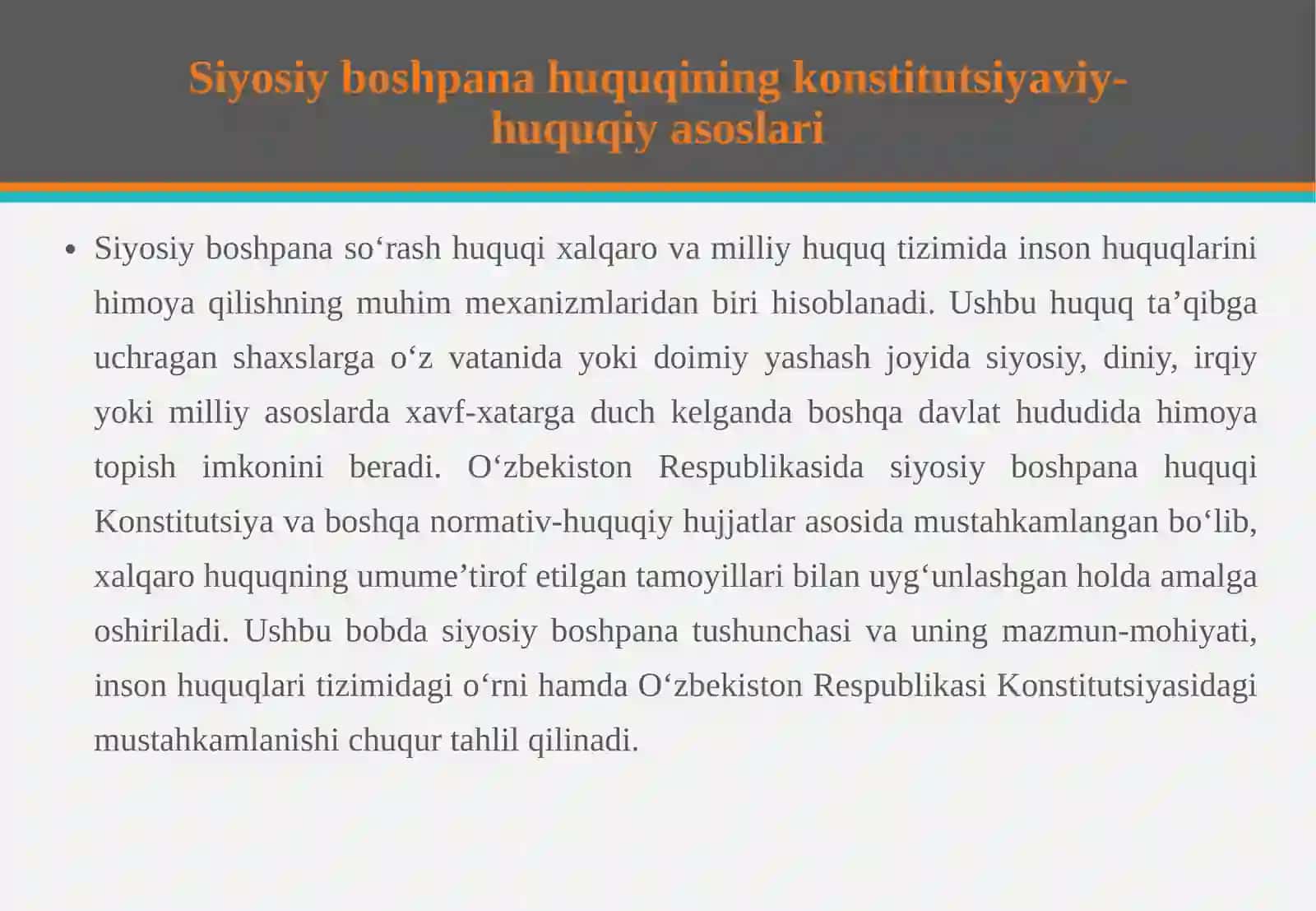 Siyosiy-boshpana so‘rash huquqi 4