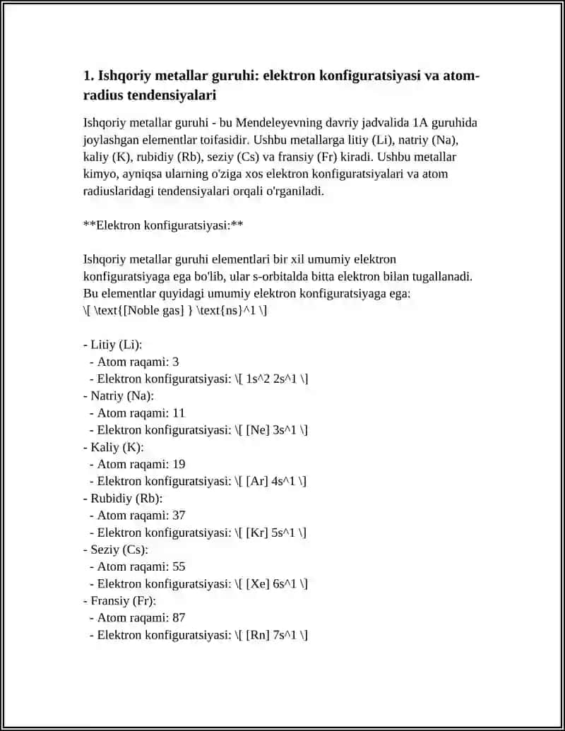 ISHQORIY VA ISHQORIY YER MATERIALLARI VA ULARNING BIRIKMALARI 4