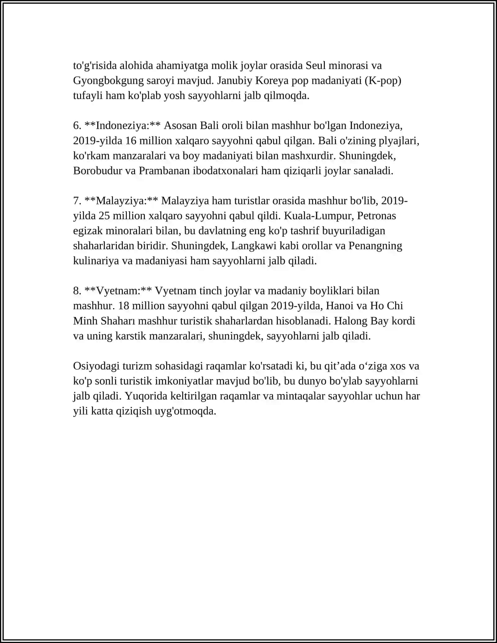 JAHONNING TURISTIK REGIONLARI 4