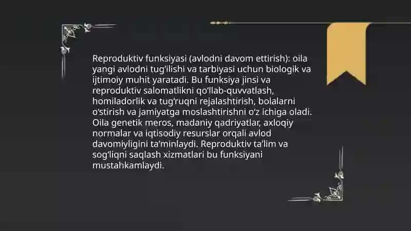 Oila va uning funksiyalari 4