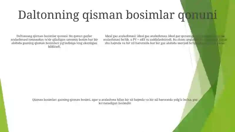 Ideal Gaz Aralashmasi 4