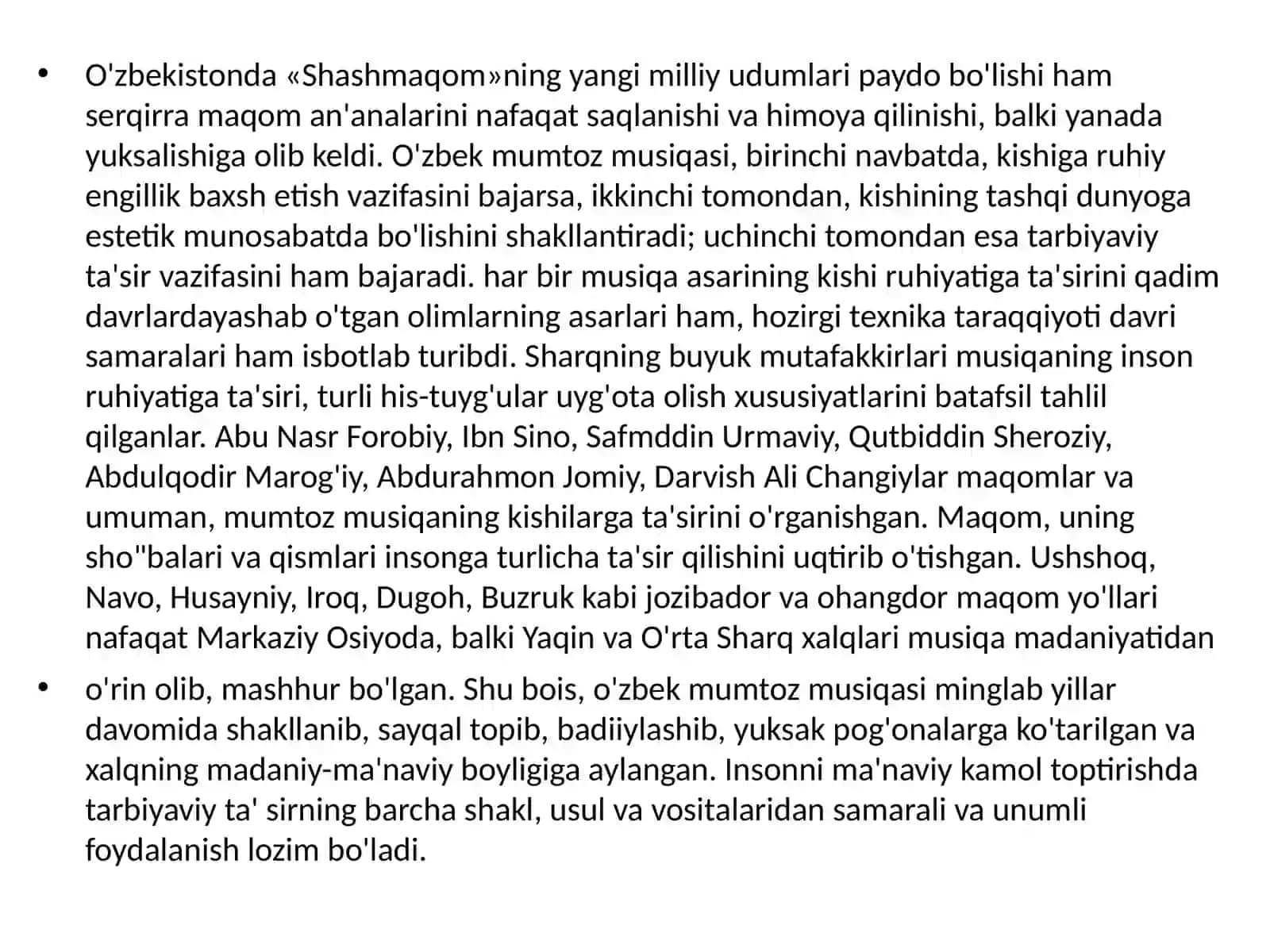 Mumtoz musiqa 4