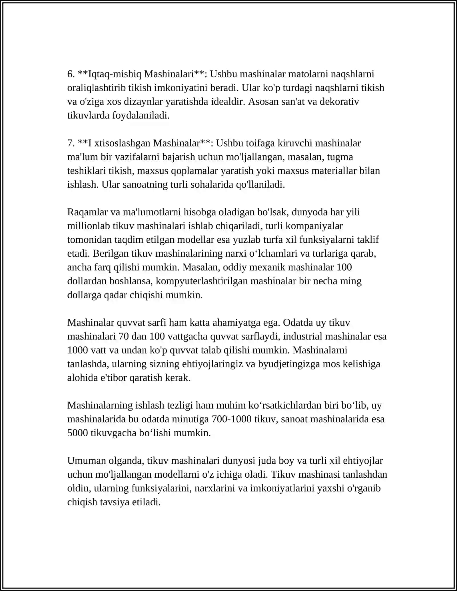 POYABZAL VA CHARM ATTORLIK BIYUMLARINI TIKISHDA QO'LLANILADIGAN JIHOZ BILAN TANISHISH 4