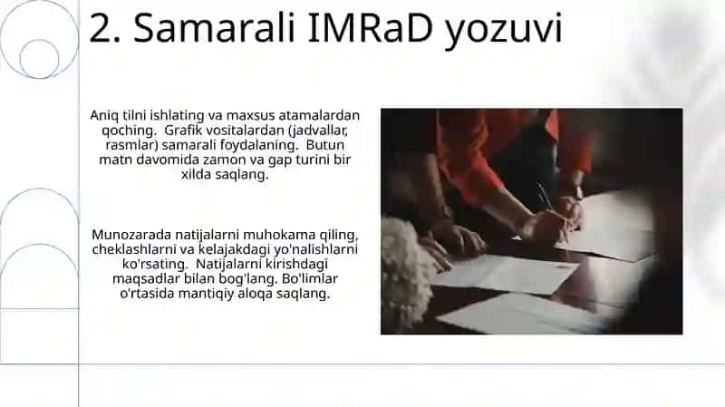 Imrad structure 4