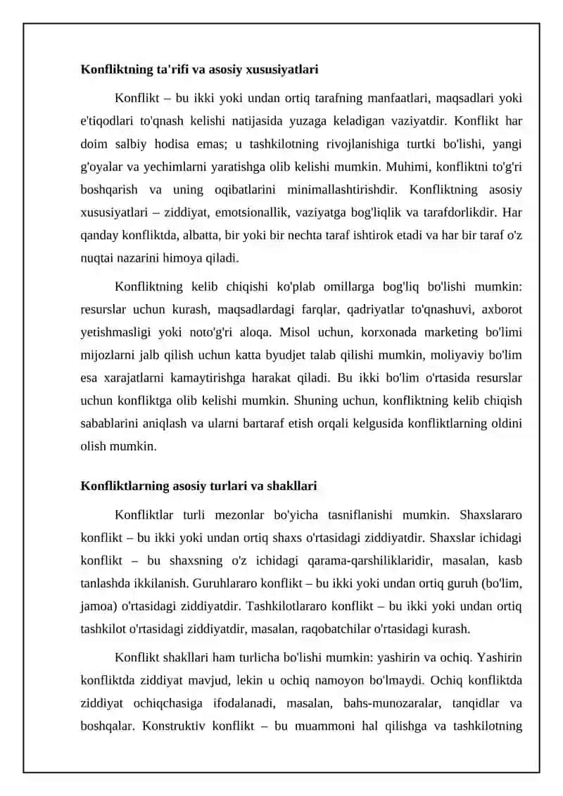 Konfliktkarni boshqarish tartiblari va usullari 4