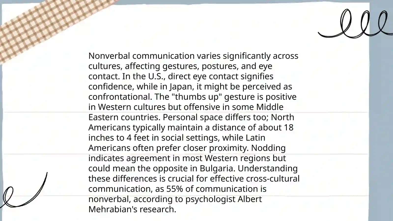 Extralinguistic issues in cross-cultural communication: attitudes, rituals, traditions 4