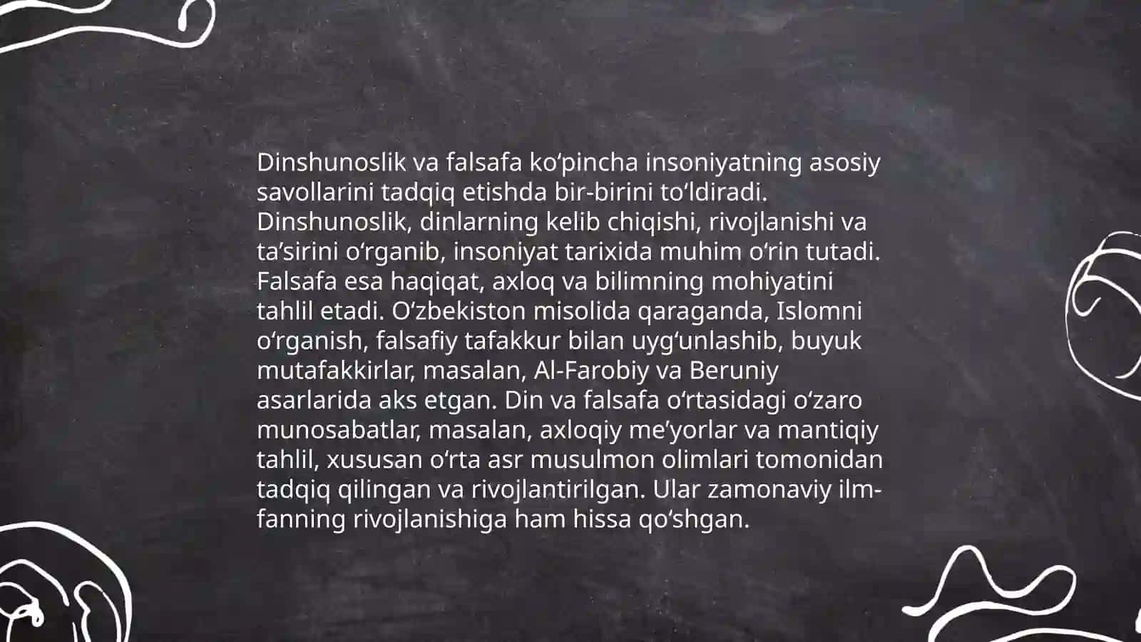 Dinshunoslik fanining predmeti va funksiyalari 4