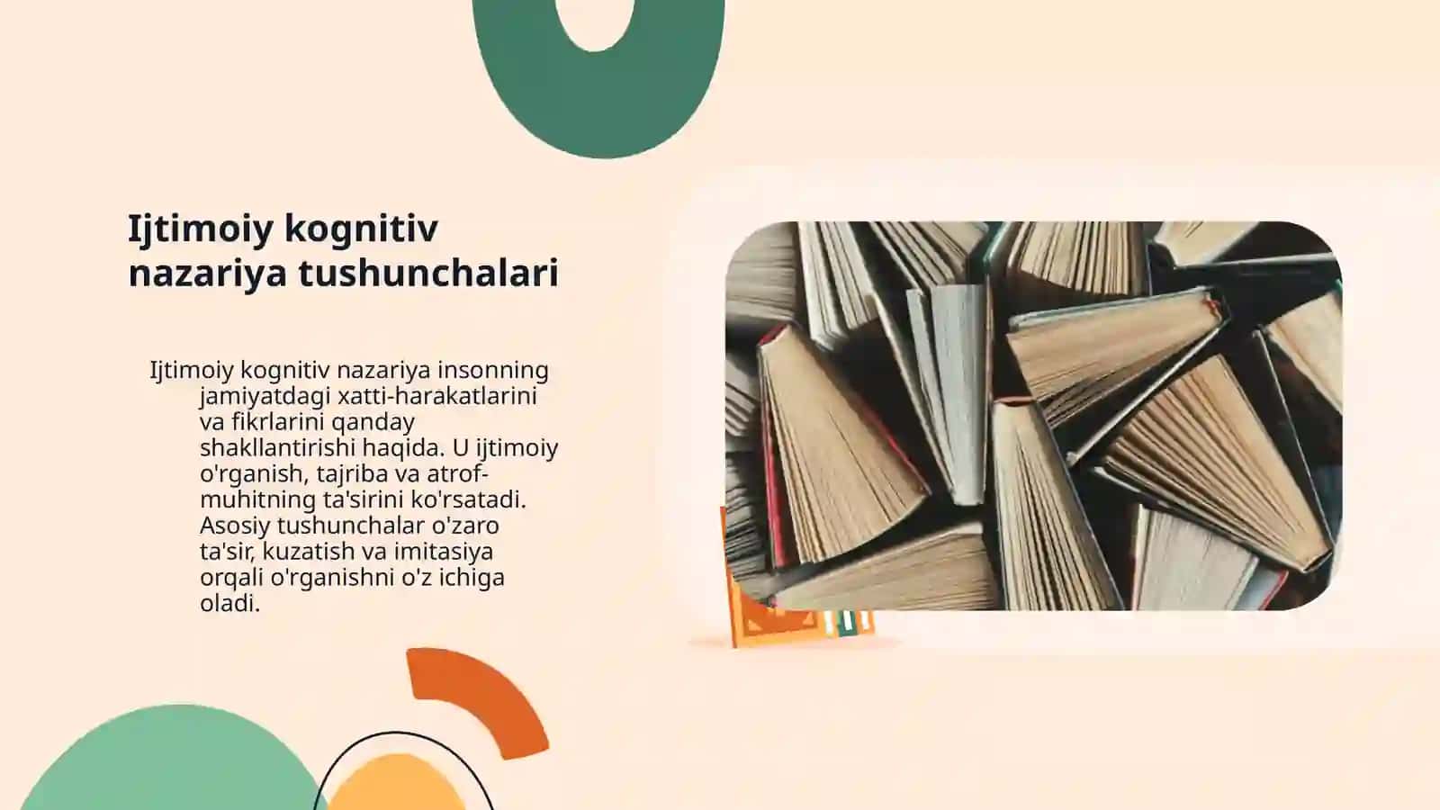 A.Banduraning ijtimoiy kognitiv nazariyasi 4