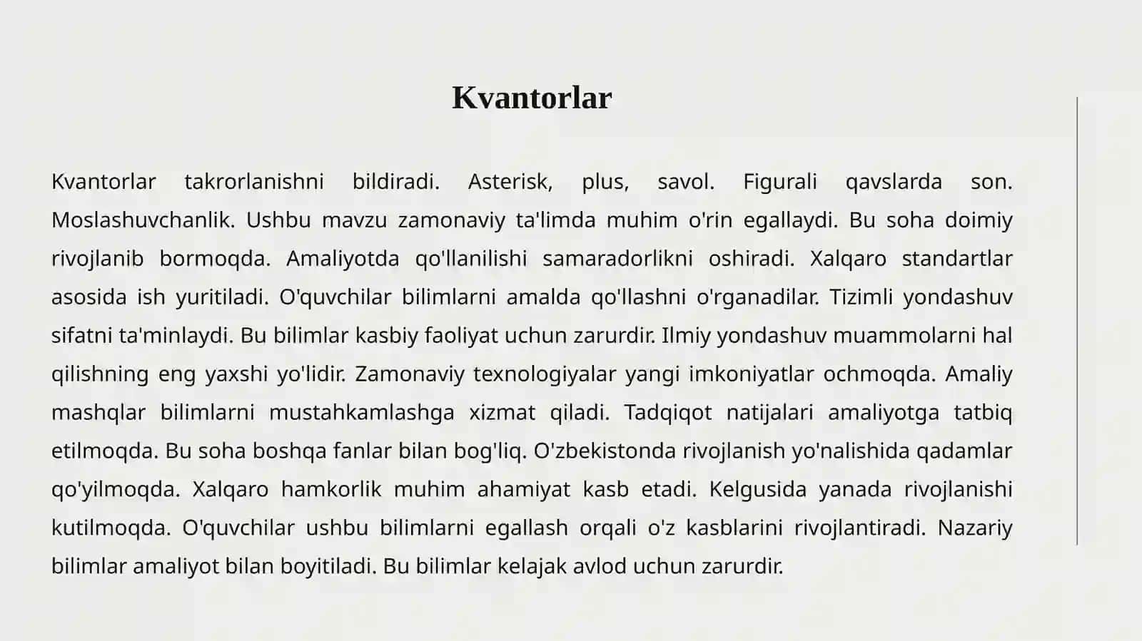 REGULYAR IFODALAR 4