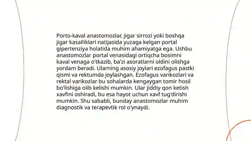 Kava-kaval.Porto-kaval anastomozlar 4