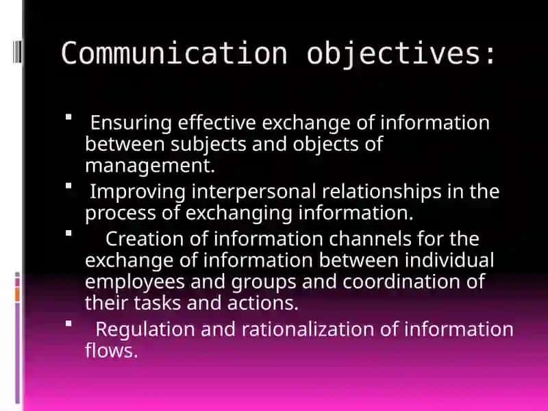 Kinds of communication in FLT 4