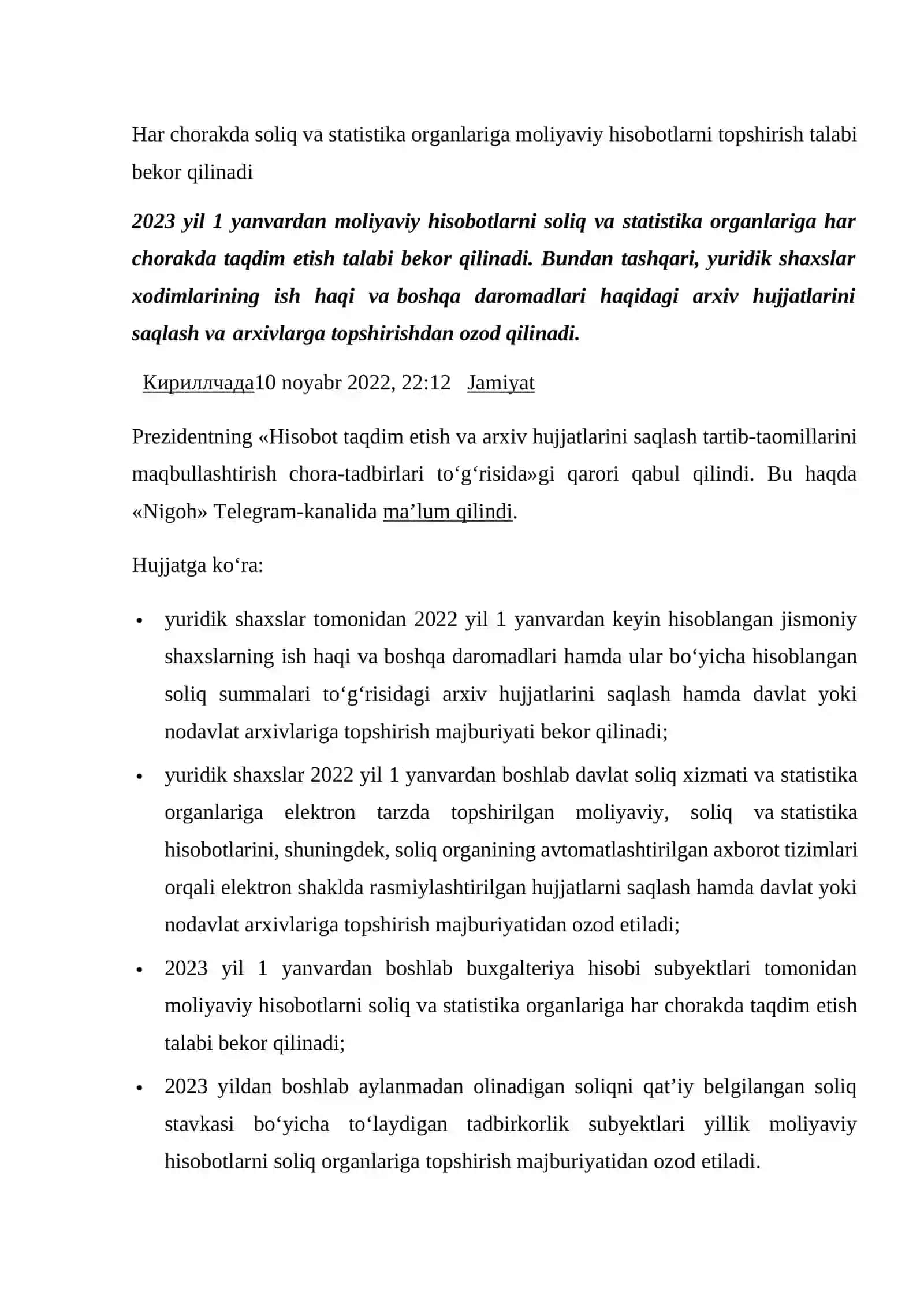 Soliq va statistika xisobotlarini topshirish 4