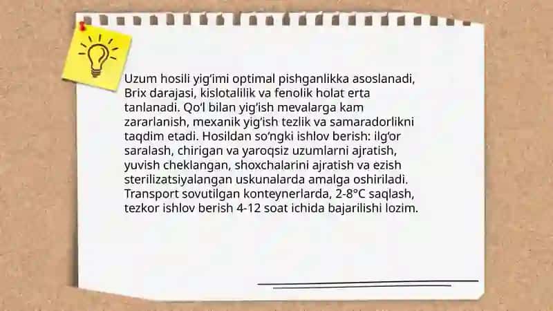 Sharob tayyorlash texnologiyasi 4