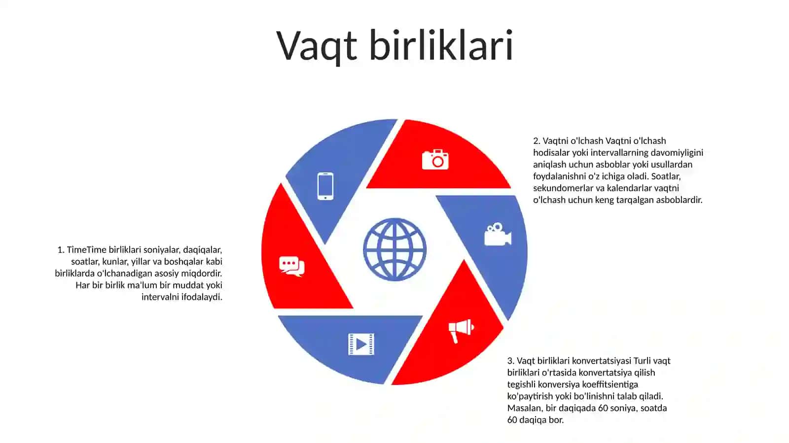 Vaqtni OʻLchash Va Uning OʻLchov Birliklari 4