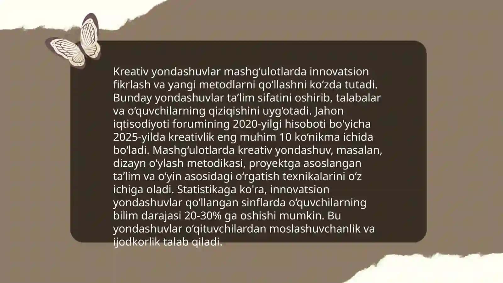 Mashgʻulotga tarbiyachining innavatsion yondashuvi 4