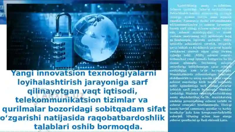 Axborotxavfsizligi va axborotlarni himoyalash usullari 4
