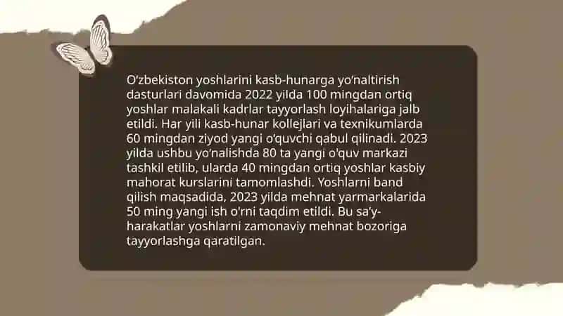 Yangi taraqqiyot davrida yoshlarni ijtimoiy rivojlanishi 4