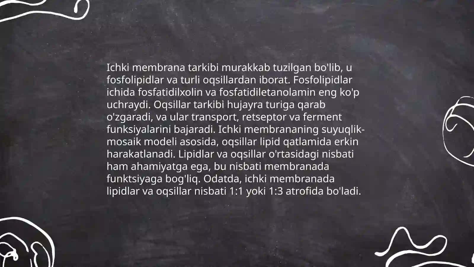 Mitoxondriya membranalarinig tuzilishi va vaziyfalari 4