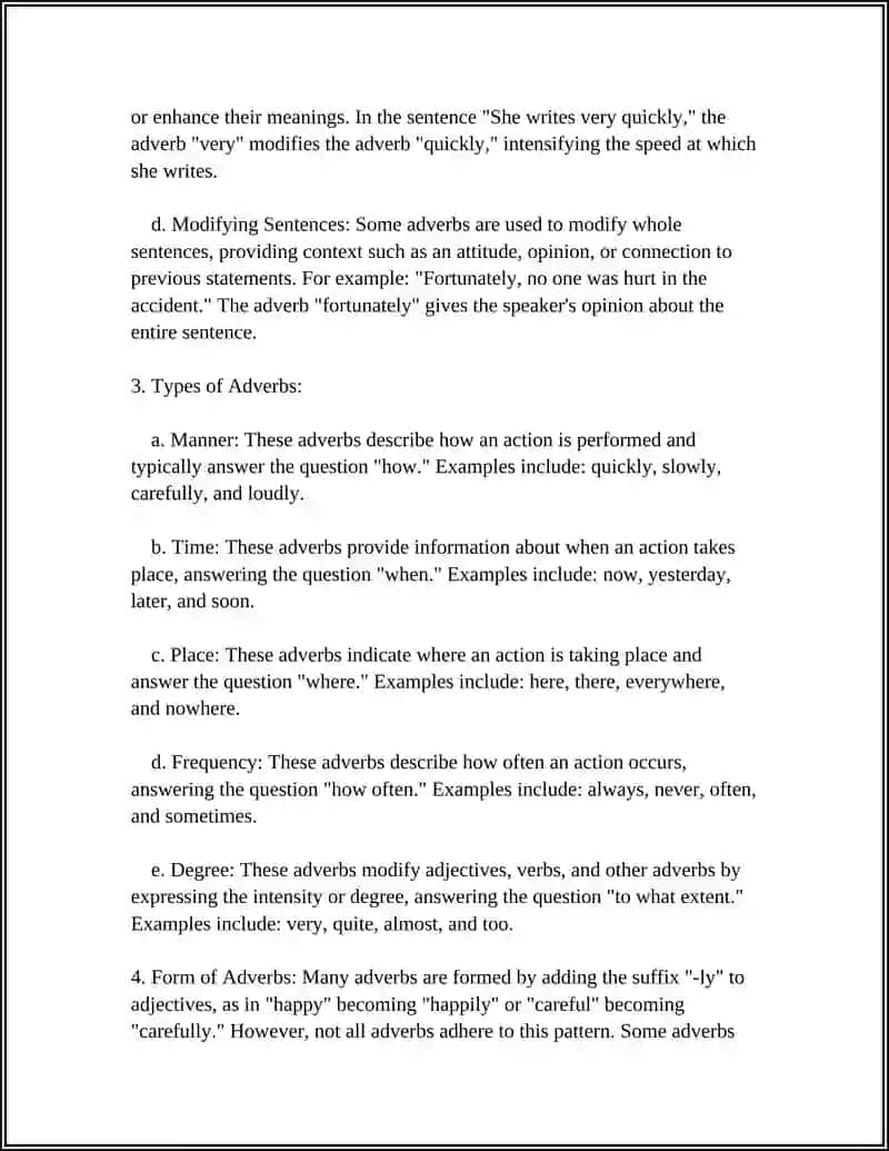 ADVERB 4