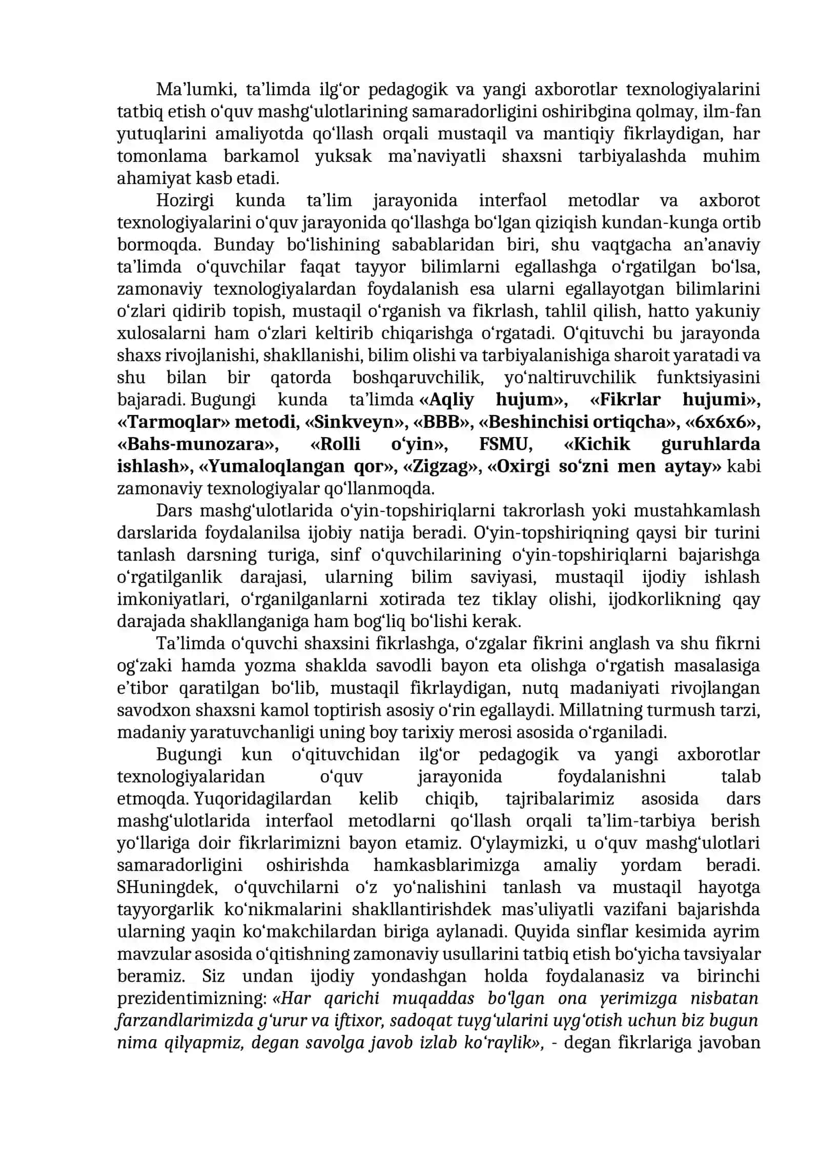 BOSHLANG‘ICH SINF MATEMATIKA DARSLARIDA QO‘LLANILADIGAN O‘QUV VOSITALARI VA ULARNING VAZIFALARI 4