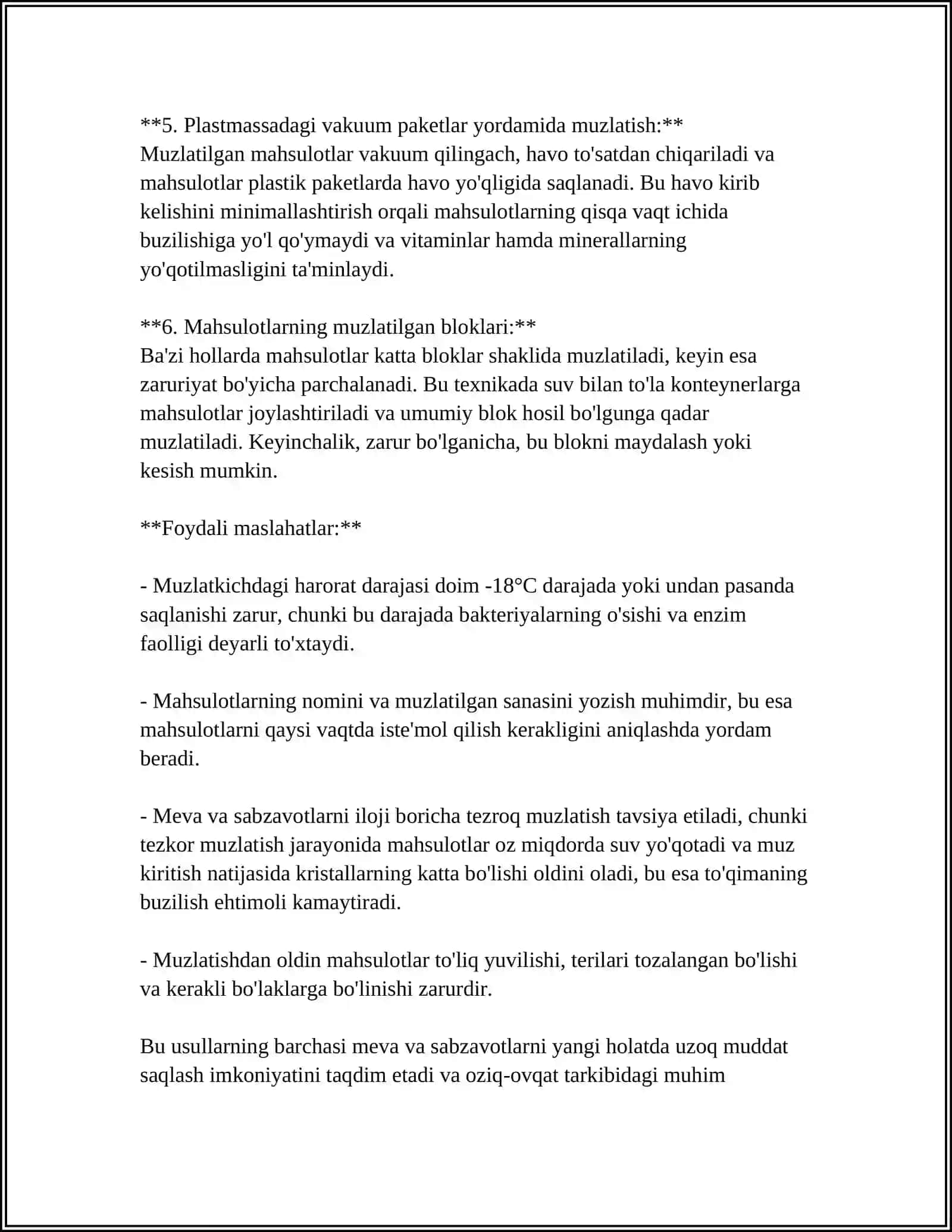 UZUMNI SAQLASH VA QAYTA ISHLASH 4