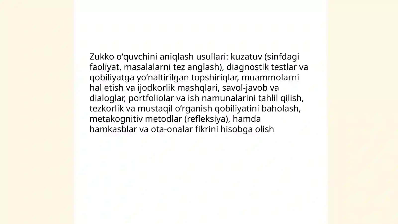 Zukko oʻquvchi 4