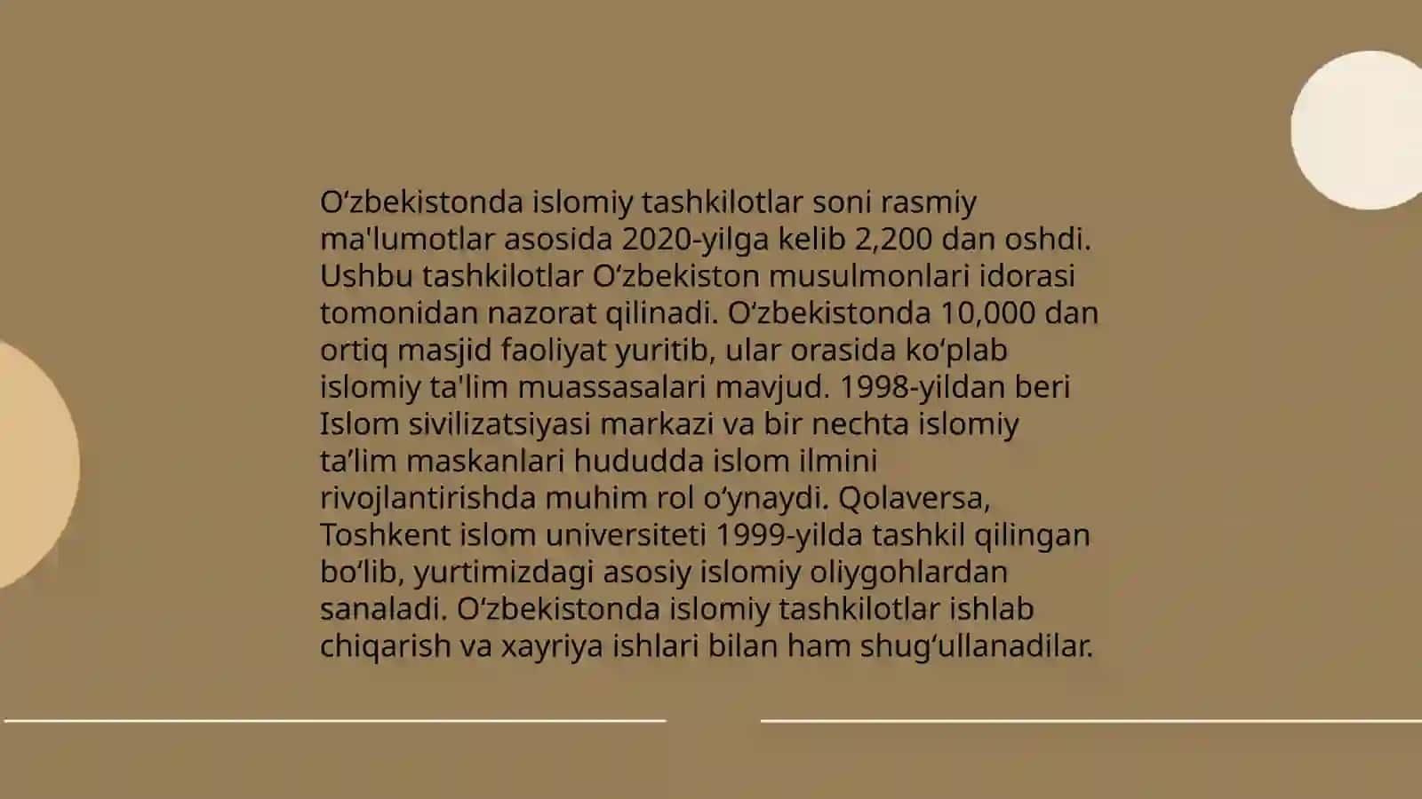 Oʻzbekistonda faoliyat yuritayotgan diniy tashkilotlar 4