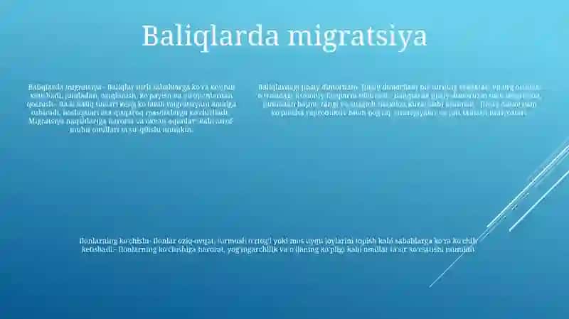 Baliqlarda Jinsiy Dimorfizim Va Ularning Migratsiyasi 4
