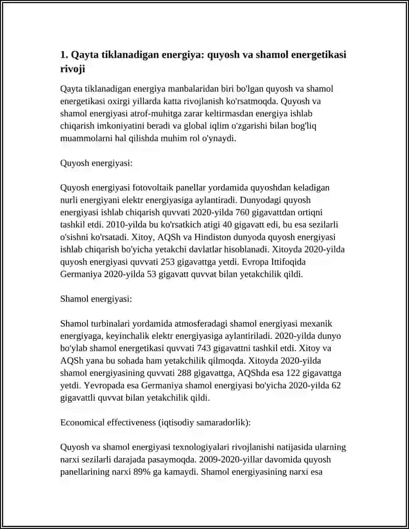 YASHIL IQTISODIYOTGA O‘TISH STRATEGIYASI 4