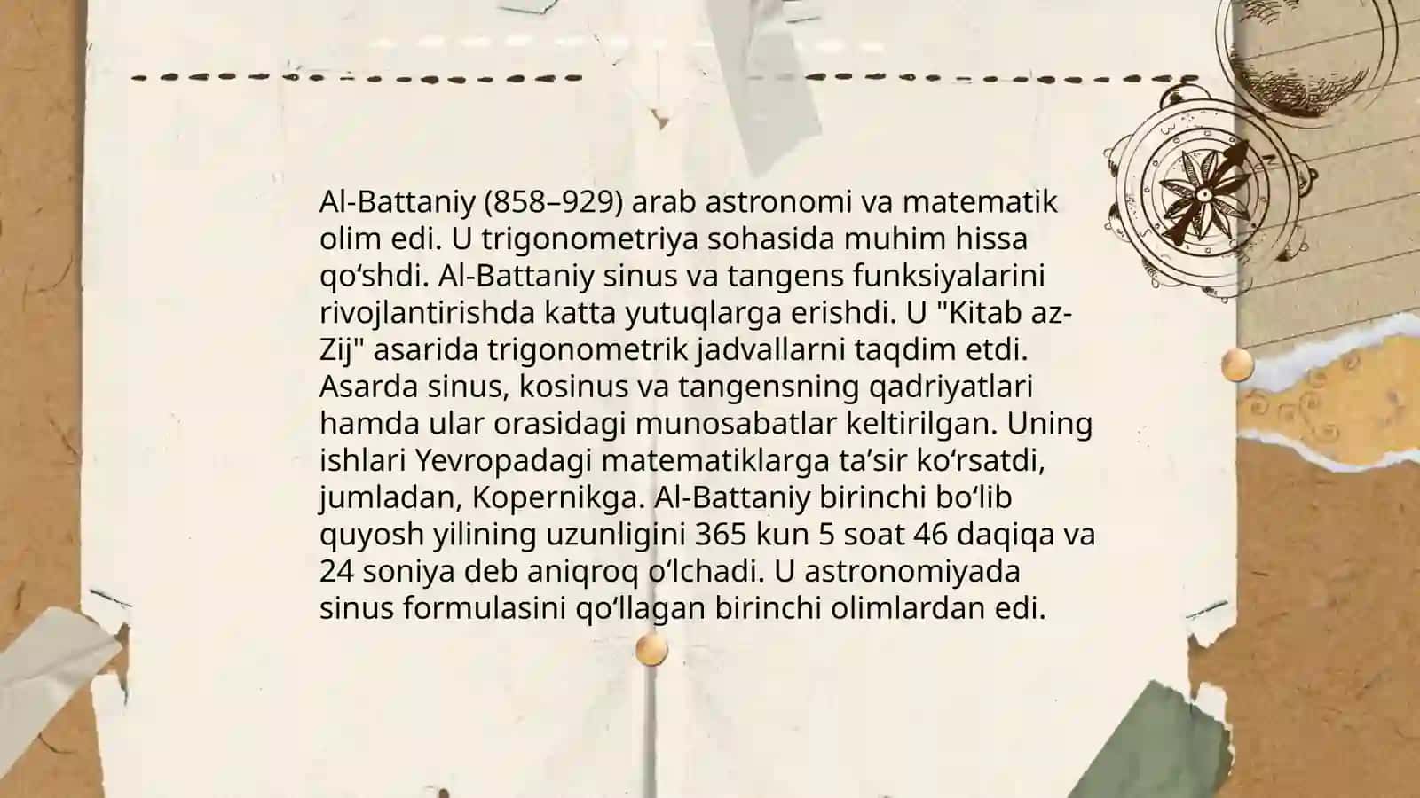 Al-Xorazmiy va algebra asoslari 4