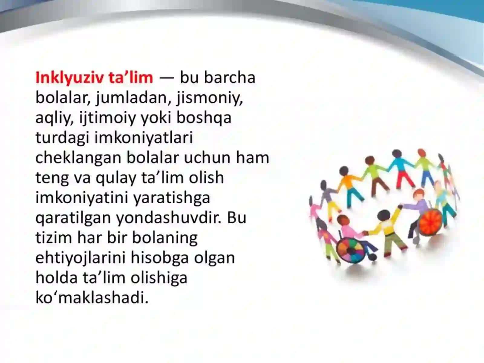 Korreksionpedagogikaasoslari.Inklyuzivta’lim 4
