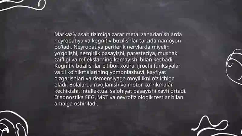 Kattalik zaharlanishning salbiy oqibatlari va undan kelib chiqadigan muammolar 4