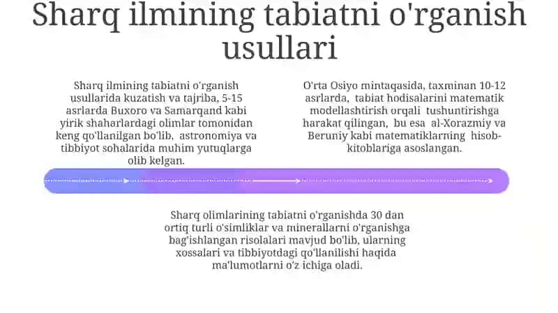 Sharq va ĝarb olimlarining tabiat haqidagi qarashlari 4