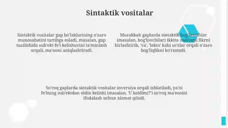 Morfologik vositalar 4
