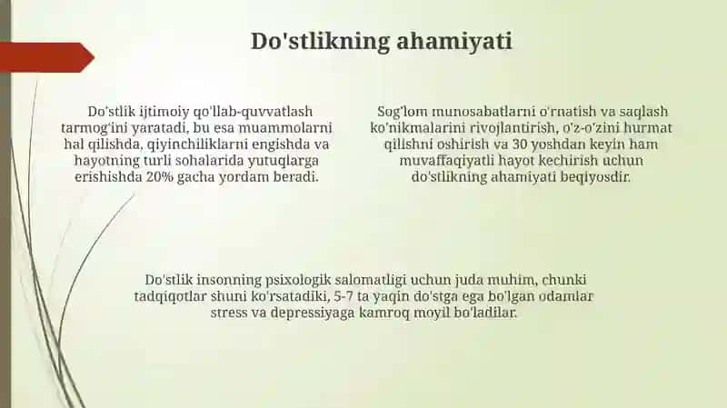Do'stlik 4