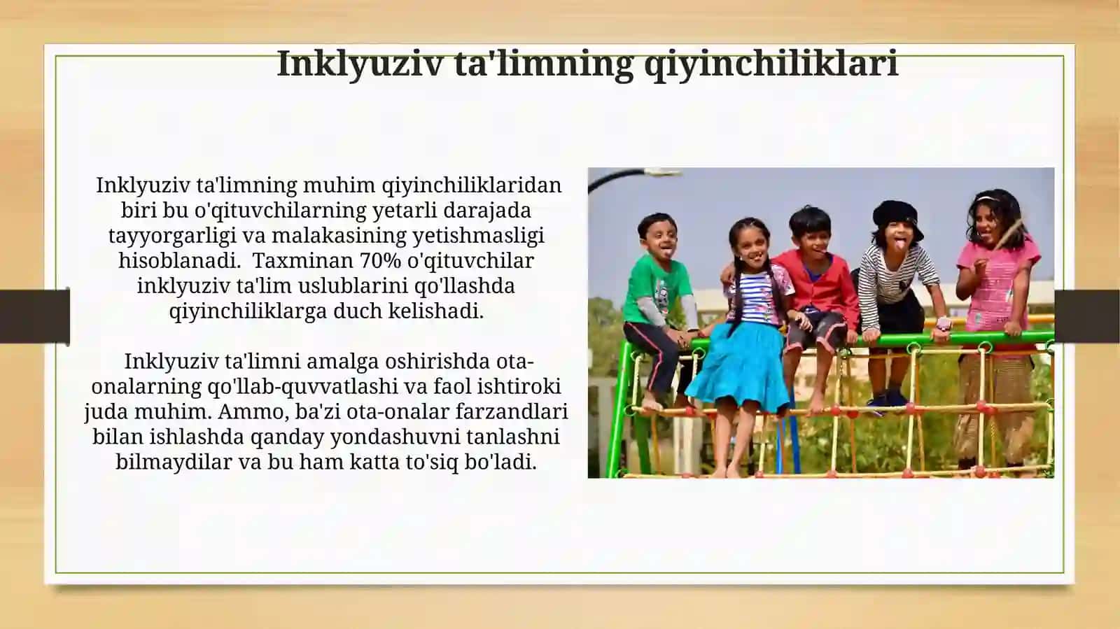 Inklyuziv Ta'lim va Tarbiya 4