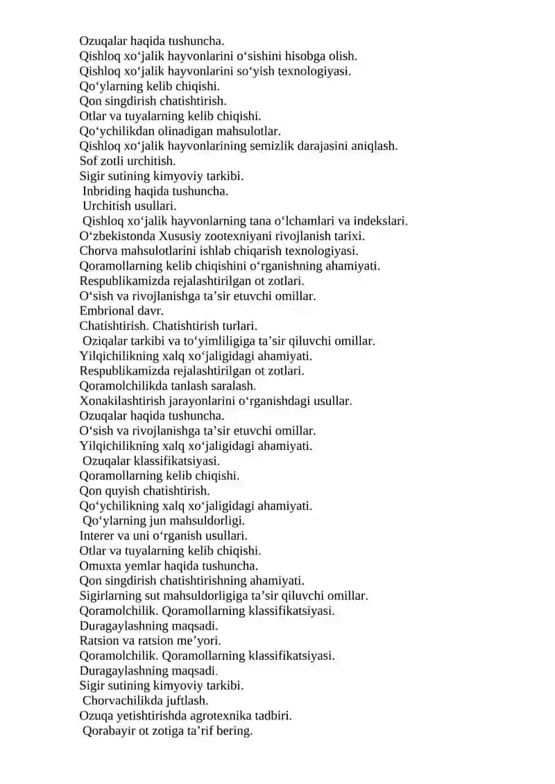 Qoramol zotlarining xo‘jalik foydali belgilari 4